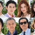 （上段左から）波瑠、佐野勇斗、サナ、福原遥（下段左から）柳俊太郎、渡部篤郎、豊川悦司、佐久間由衣（C）モデルプレス