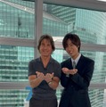 トム・クルーズ、阿部亮平（C）日本テレビ