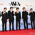 篠塚大輝、松島聡、菊池風磨、佐藤勝利、寺西拓人、猪俣周杜、橋本将生／timelesz（C）モデルプレス