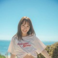川栄李奈、ほっそりお腹チラリの眩しい笑顔SHOT！夏のオーストラリア・メルボルンで魅力が弾ける 画像