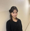 「オオカミちゃん」大久保桜子、美脚際立つ空港コーデ「ガーリーで可愛い」「おしゃれ」の声 画像