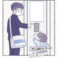 絶賛人見知り中の「ボタン押したいマン」エレベータでボタンを発見すると？【ちっちゃなやさしさに、今日も救われてます ＃９】 画像