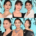 （上段左から）井川遥、吉岡里帆、有村架純、土屋太鳳、中川大志（下段左から）清野菜名、大政絢、冨永愛、上野樹里、和田唱（C）モデルプレス