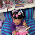 パンサー尾形の妻、7歳娘が自作“原宿デコラメイク”で大変身！「スキルがすごくてビックリ」「可愛いっ！」の声 画像