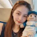 花咲楓香“彼シャツ”から豊満バスト披露「グラマラス」「唯一無二の美人さん」の声 画像