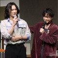 撮影から13キロ増えた町田啓太と8キロ増えた佐藤健（C）モデルプレス