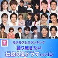 読者が選ぶ「語り継ぎたい伝説の夏ドラマ」トップ10を発表【モデルプレスランキング】 画像