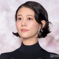 第1子妊娠中・高畑充希、タイトなシースルードレスでふっくらお腹披露 【秒速5センチメートル】 画像