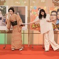 「あんぱん」今田美桜から「ばけばけ」高石あかりへ朝ドラ主演バトンタッチ プレゼント交換も 画像