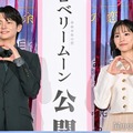 「ストロベリームーン 余命半年の恋」初日舞台挨拶に出席した齋藤潤、當真あみ（C）モデルプレス