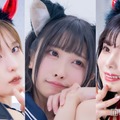 （左から）朝比奈祐未、白烏しろ、古浜あおい（C）モデルプレス