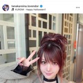 田中れいな、ステージ映えするピンクヘアSHOTに反響「何でも似合う」「クールで可愛い」 画像