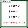 クイズです！「２+２＝０、８＋８＝４。６＋９はなに？」計算の答えにはある法則があります【難易度LV３.・中辛】 画像