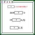 クイズです！「みか〇〇つ、け〇〇んち」〇〇に入る言葉はなに？ひとつ分かればスッキリ！【難易度LV２.・甘口】 画像