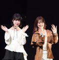 「今日好き」瀬川陽菜乃＆表すみれ、投げキッス・ハグで会場沸かす 腕組んで仲良く登場【学生ランウェイ】 画像