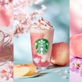 【スタバ新作】「桜 咲くよ 白桃 フラペチーノ」など3種登場 春は“白桃と桜”で選べる美味しさ 画像