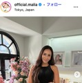 MALIA.、晴れ着姿の美人娘を顔出し公開 親子2ショットに「遺伝子最強」「そっくり」と反響 画像