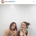 後藤真希、鈴木亜美との美麗2SHOTにファンうっとり「美しすぎる！！」「ビジュ最強」 画像