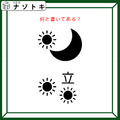 クイズです！「この図は、何と書いてある？」イラストの位置がポイントです【難易度LV２・甘口】 画像