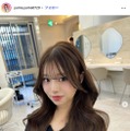 「今日好き」谷村優真（ゆま）、グレーのミニスカ×ニーハイソックスコーデ披露「新鮮」「完璧スタイル」の声 画像