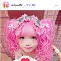 “小学生姫ギャル”りりぴ、母顔出しダンス動画が話題「2人ともピンクヘアで姉妹かと」「お人形さんみたいに可愛い」 画像