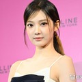 aespaニンニン、浴室で美脚スラリ「ドキッとした」「脚長すぎる」と反響 画像