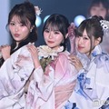 おさき・さくら・MINAMI、涼しげ浴衣姿で上品ランウェイ 密着ポーズでキュートな魅力放出【関コレ2026S/S】 画像