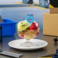 ＜サリー＆マイク＞相棒パフェ　　税込1,390円「モンスターズ・インク」OH MY CAFE(C)Disney/Pixar