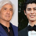 寛一郎、父・佐藤浩市とのモノクロ親子ショット公開「最強の遺伝子」「映画のワンシーンみたい」 画像