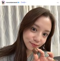 サッカー柿谷曜一朗選手の妻・丸高愛実、子ども3人との母の日ショット公開「プレゼントなんて感動」「幸せが詰まってる」と反響 画像