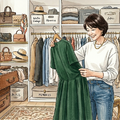 40代50代の服が捨てられない問題。「無理に捨てなくてもいいんじゃない？だって、買うのも歓び。思い出も大切」 画像