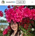 元NHK竹中知華アナ、ボディラインぴったりトップス姿にファン悶絶「目が釘付け」「メリハリボディ」 画像