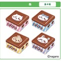 ちいかわデザインのスクエア型の缶（全4種類）