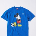 MICKEY MOUSE / ミッキー マウス 別注 サッカー プリント Tシャツ ©Disney