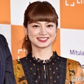 平愛梨、夫・長友佑都選手の顔ネイルでサッカー応援「ハート書かれてて旦那さんへの愛伝わる」「インパクトすごい」 画像