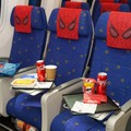 映画「スパイダーマン」スクートとコラボ、羽田路線などで運航 楽曲放送や限定フライトタグなどの特典も 画像