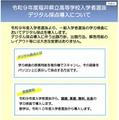 令和9年度福井県立高等学校入学者選抜 デジタル採点導入について