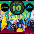 『ズートピア』公開10周年を祝うキャラクター大集合のHappyくじ登場 画像