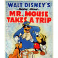RODE SKO / “MR.MOUSE TAKES A TRIP” (1940) 『ミッキーのドキドキ汽車旅行』©Disney