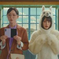 ＝LOVE佐々木舞香、アルパカ役で白戸家のお父さんと初対面 大谷映美里＆野口衣織は「ソフトバンク」CM初出演 画像