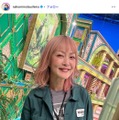 松嶋尚美、仏壇に手を合わせる子どもたち＆娘の手書きイラスト公開「大きくなっててびっくり」「おばあちゃんもきっと喜んでますね」の声 画像