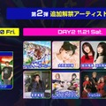 第2弾出演アーティスト「東武鉄道 presents ANIMAX MUSIX 2026 supported  by Lemino」（C）Lemino