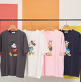 【Mickey&Friends】フロントバックプリントTシャツ