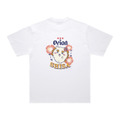 ちいかわ×オリオンビール シーサーのおみやげやさん Tシャツ ホワイト_SHISA／©nagano©Uema©Orion