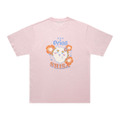ちいかわ×オリオンビール シーサーのおみやげやさん Tシャツ ライトピンク_SHISA／©nagano©Uema©Orion
