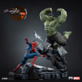 『マーベル』 【アイアン・スタジオ　スタチュー】「アートスケール」1/10スケール　スパイダーマン vs ハルク