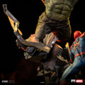 『マーベル』 【アイアン・スタジオ　スタチュー】「アートスケール」1/10スケール　スパイダーマン vs ハルク