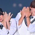 「今日好き」ゆかりおカップル、息ぴったり“いないいないばあ”ポーズ披露 酒井理央は森口優花の“好きな仕草”告白【関コレ2026A/W】 画像