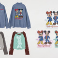 デニムシャツ／ラグランスリーブロンT／ステッカー「Disney SERIES CREATED by MUS」©DISNEY
