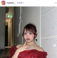 「イッテQ！」新メンバー候補生で話題・きゃすみる「髪色寒色ハマって抜け出せない」ブルーカラーヘアショットに反響「大人っぽくておしゃれすぎる」「透明感すごい」 画像